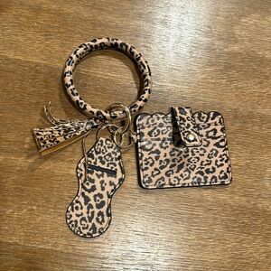 Card holder and key ring